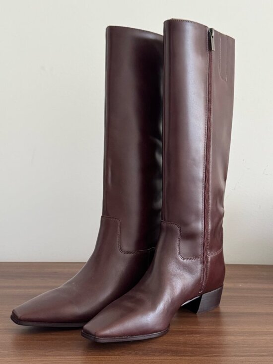 Vince Camuto Shoes - Never been worn, Vince Camuto Pavla Mahogany Boots, Size 8 Narrow Calf
